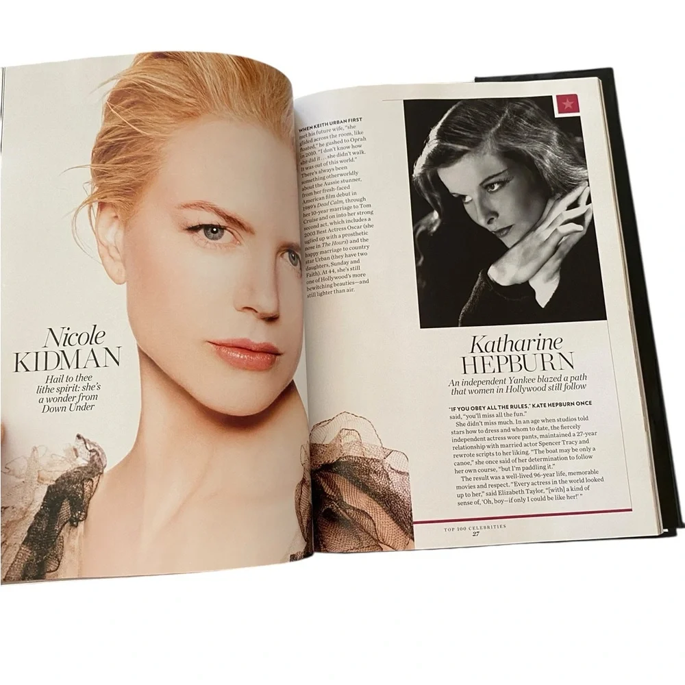 2011 People Top 100 Celebrities Who Define Our Time Hard Cover coffee table Book - Picture 4 of 12